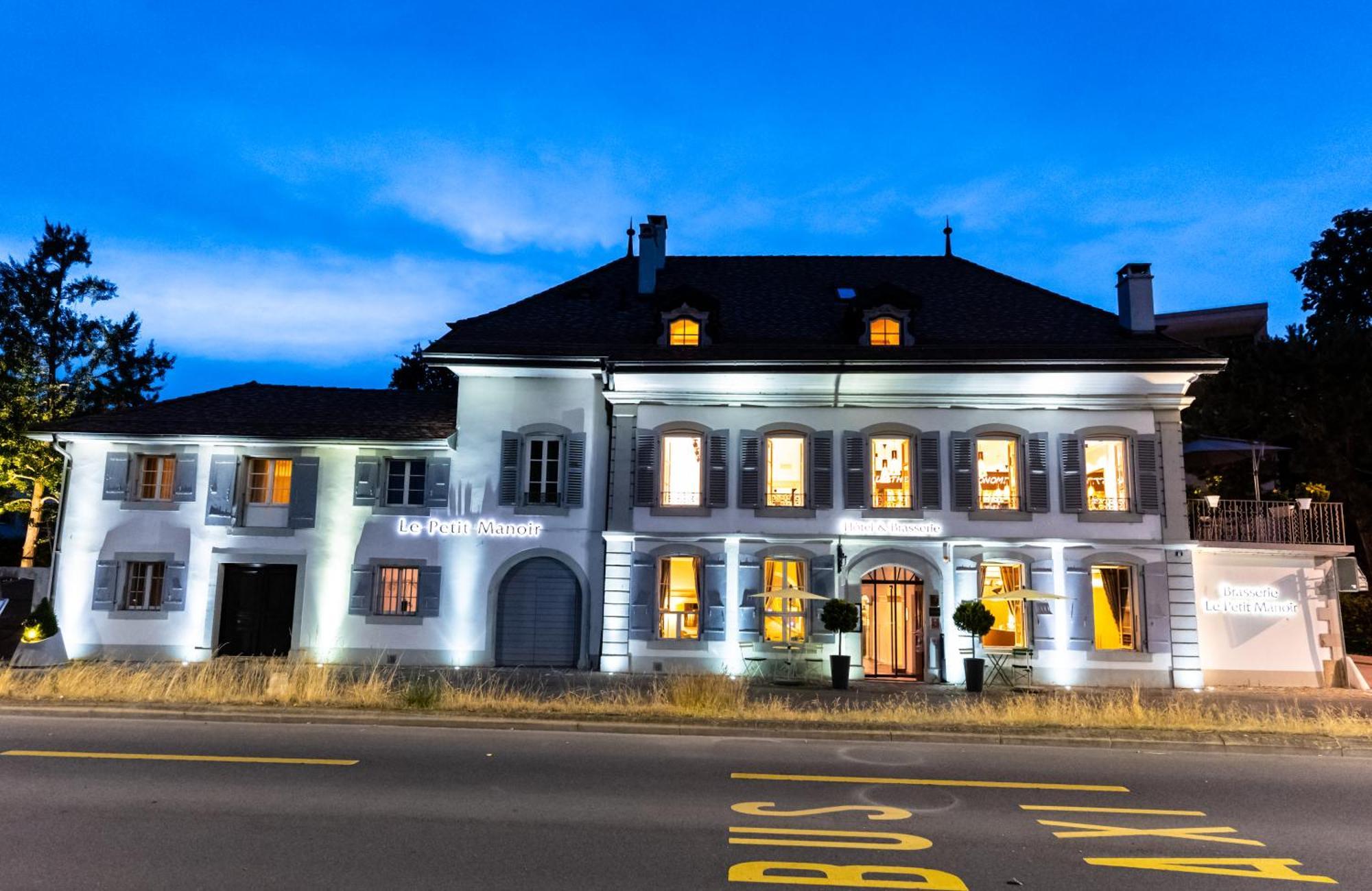 Hostellerie Le Petit Manoir Морж Экстерьер фото