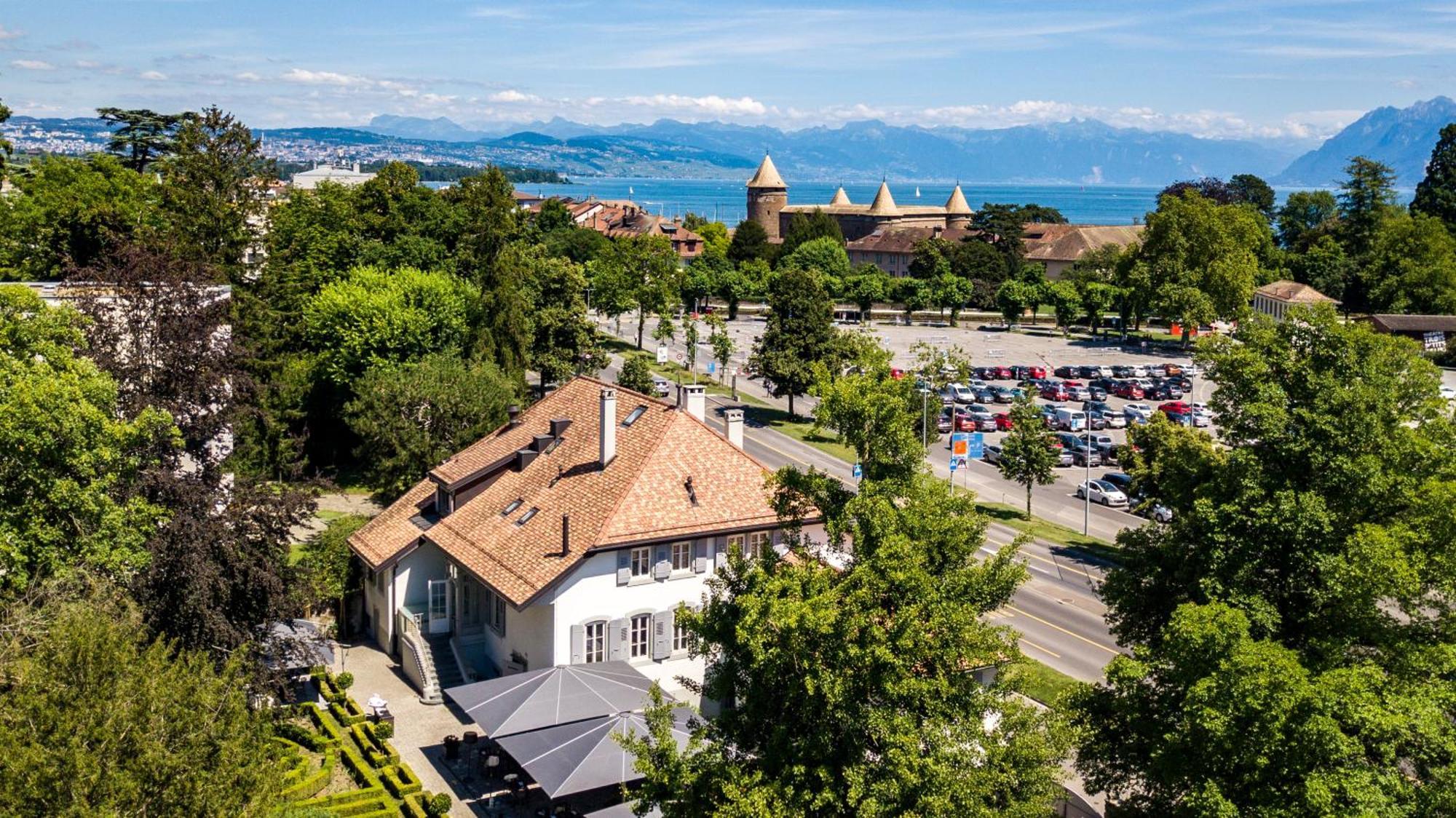 Hostellerie Le Petit Manoir Морж Экстерьер фото