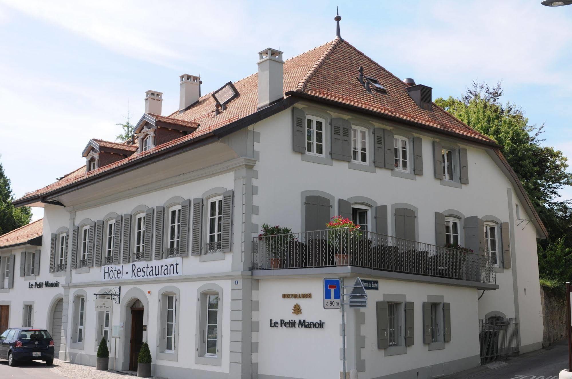 Hostellerie Le Petit Manoir Морж Экстерьер фото